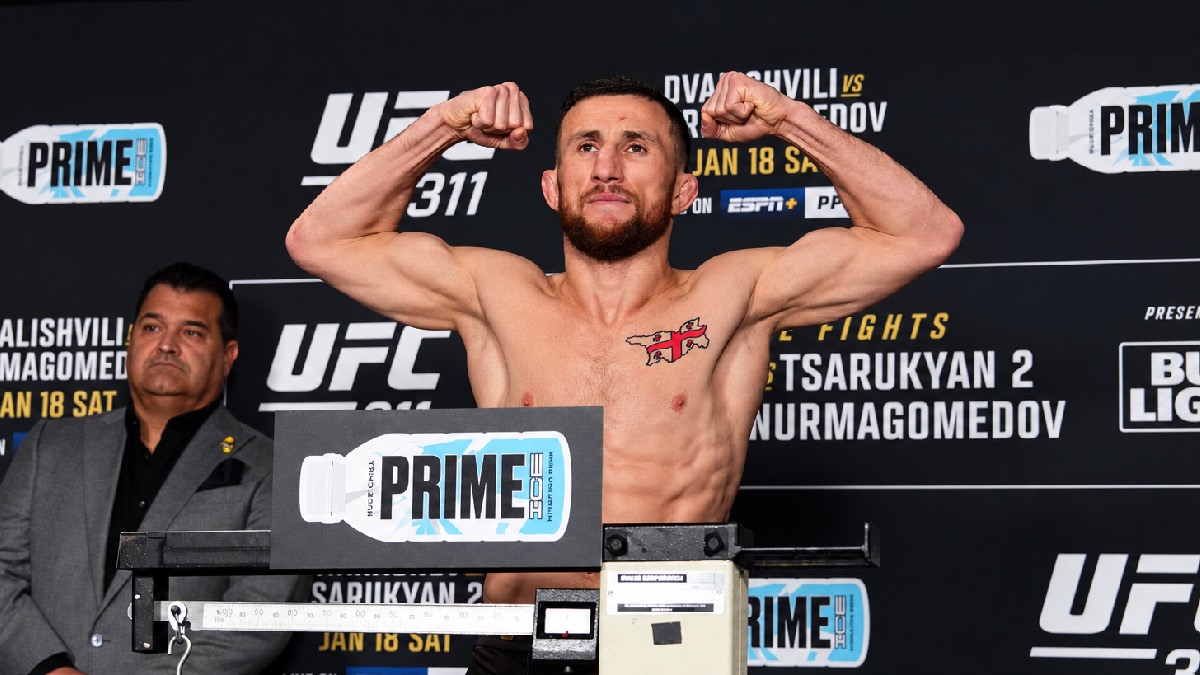 Merab Dvalishvili reprend près de 9 kg en seulement cinq heures